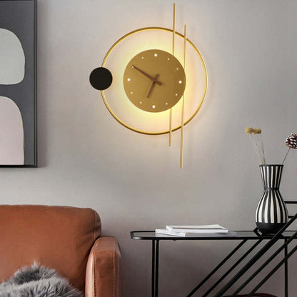 TimeGlow – Wall Clock with LED Lighting