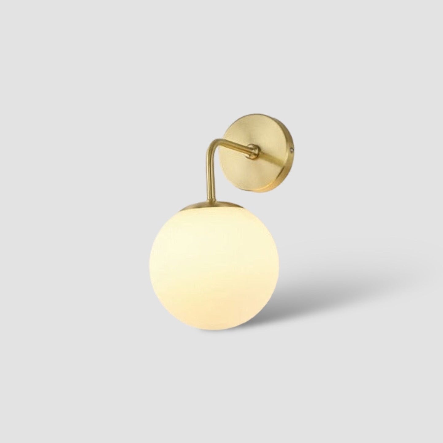 SphereLuxe – Scandinavian Wall Light with Adjustable Lighting