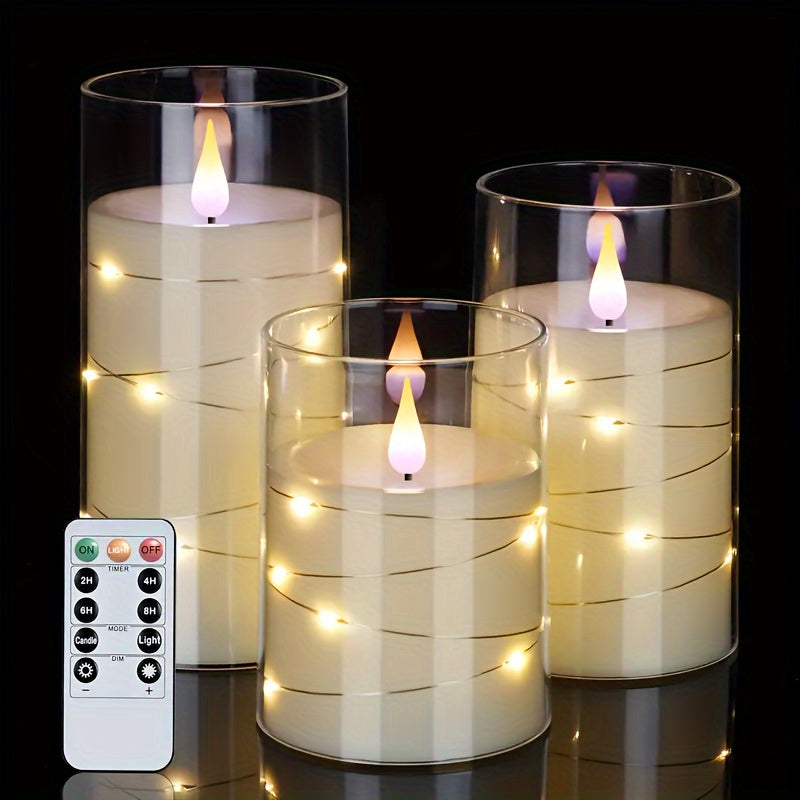 SoftFlame - Juego de Velas LED con Control Remoto