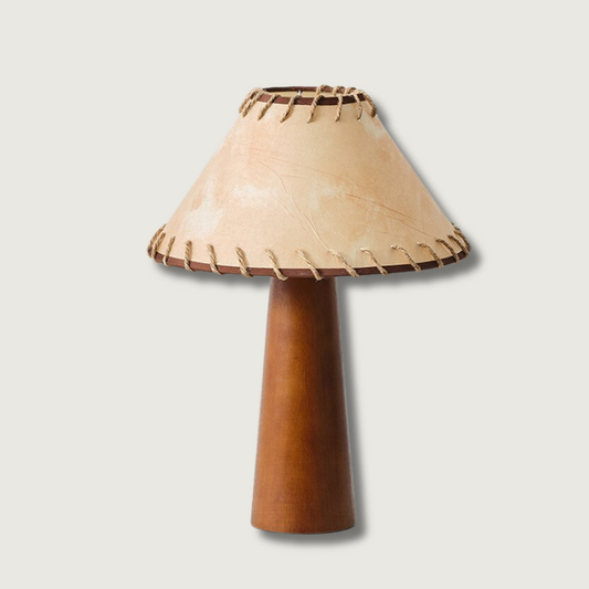 TranquilBeam – Wabi-Sabi Table Lamp for Calm Spaces