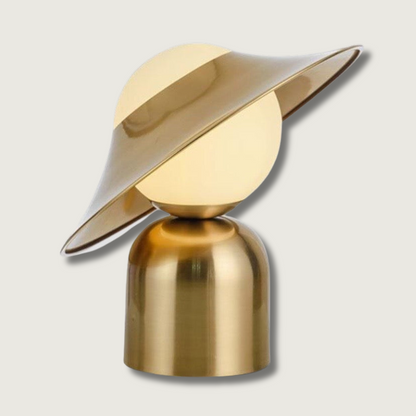 GoldenGlow – Lampe de table de style nordique en or