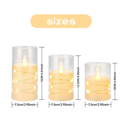 SoftFlame - Juego de Velas LED con Control Remoto