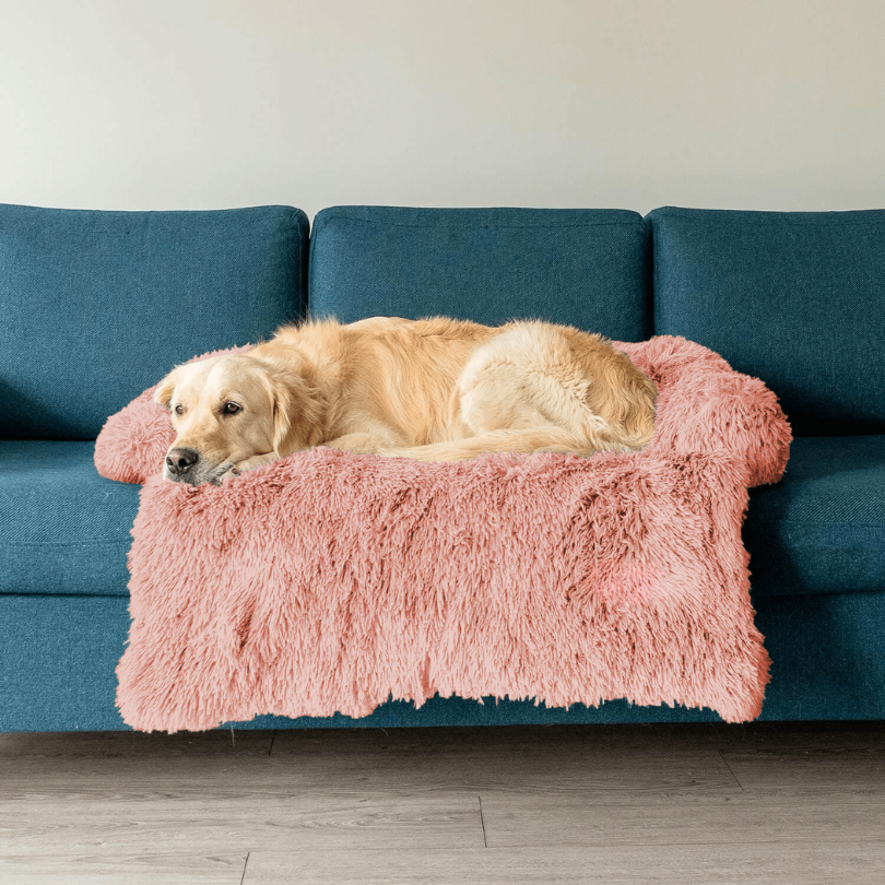 Variant image for Water-Repellent Dog Bed Protector with Soft Vegan Fur – Non-Slip, Comfortable, Suitable for All Dog Sizes-14