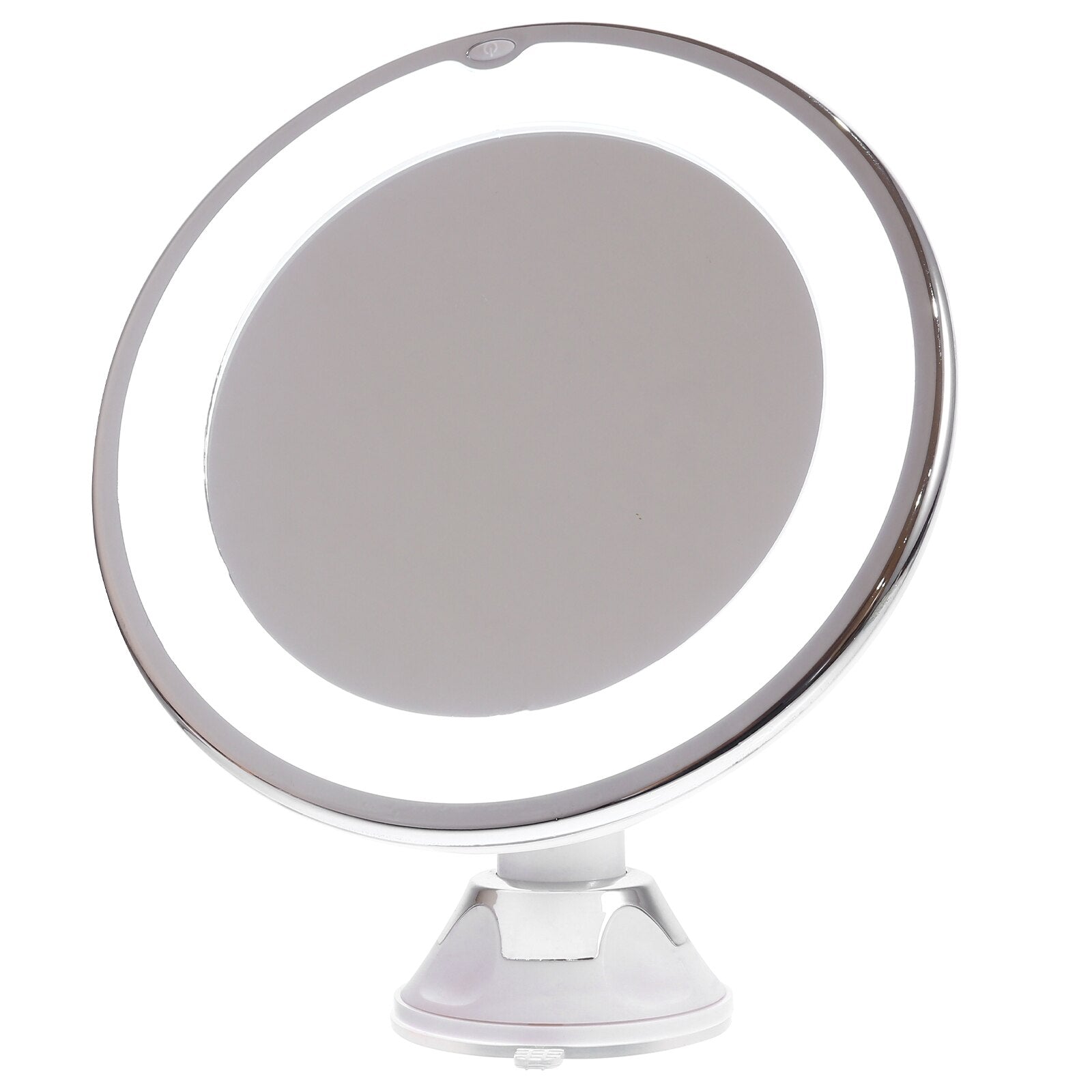 10x Magnifying LED Vanity Mirror with Lights - 360° Rotation, Natural Illumination-4