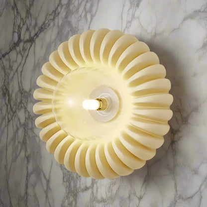 GlowResin – Elegante lampada da parete in resina