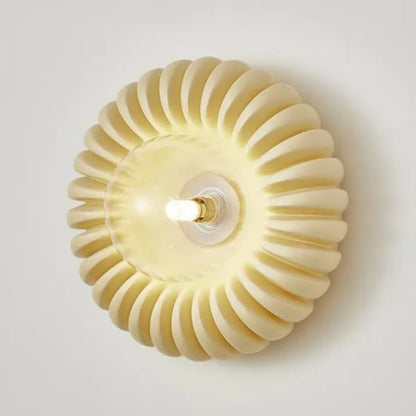 GlowResin – Elegante lampada da parete in resina