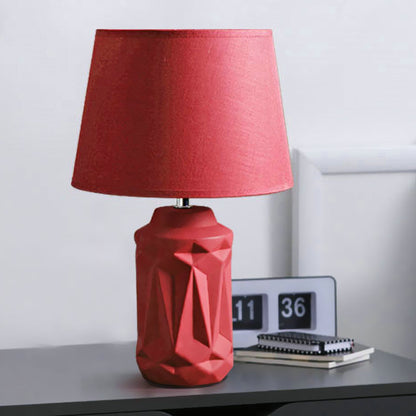 CeramiGlow – Incantevole lampada da notte in ceramica rossa