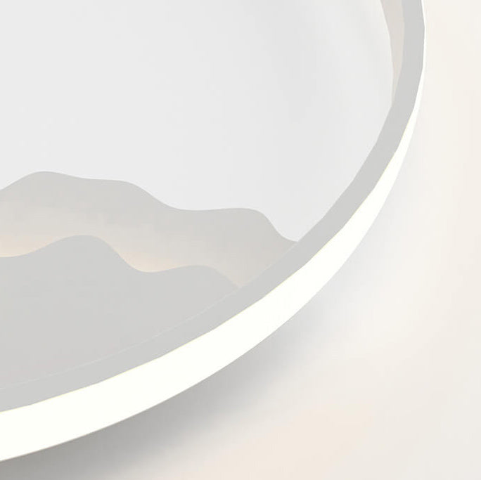 CurveLume – Stilfuld Bølge-Design Væglampe