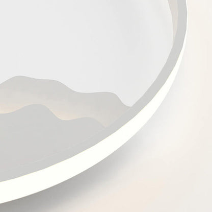 CurveLume – Stilfuld Bølge-Design Væglampe