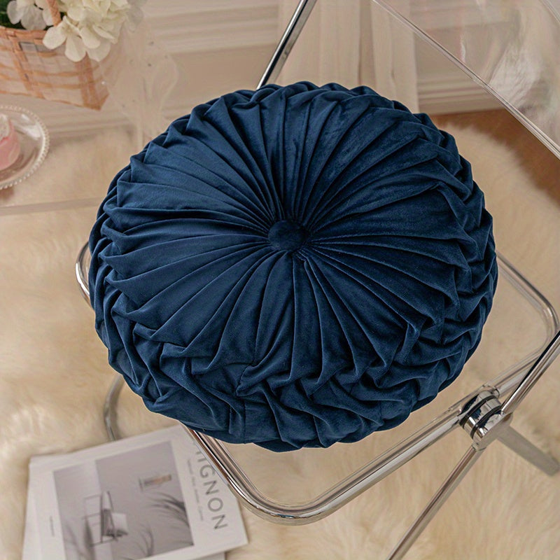 VelvetGlow - Coussin Rond Doux pour Espaces Confortables