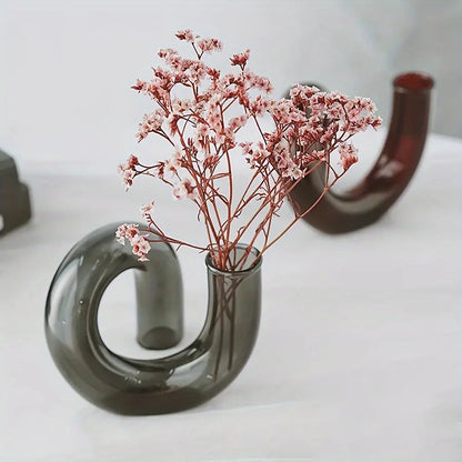 TimelessGlow - Fußvase aus Glas