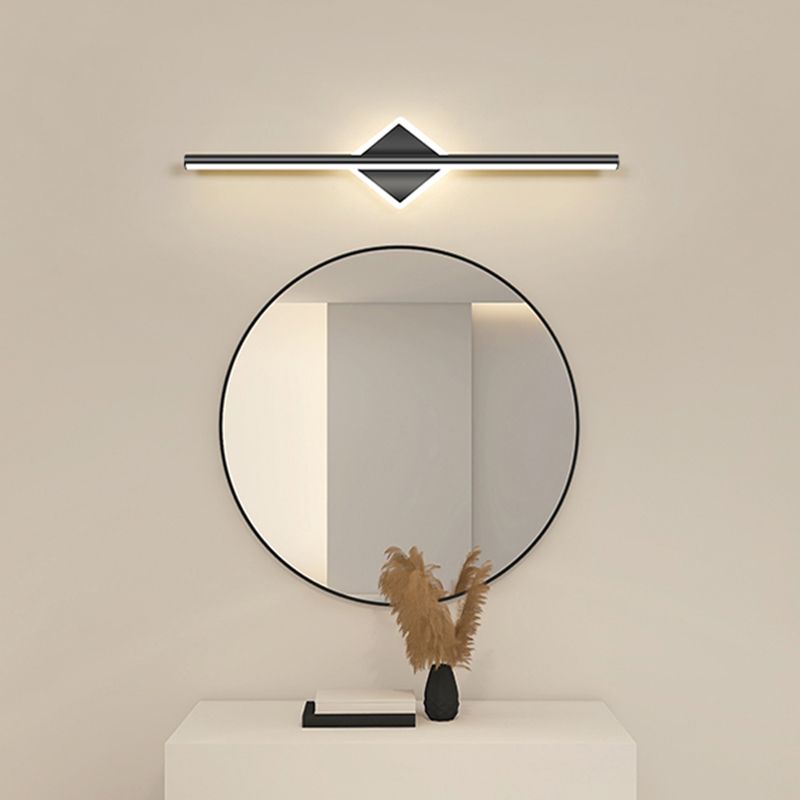 GoldenEdge – Lámpara de pared LED elegante Negro/Dorado