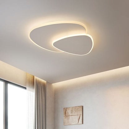 GlowSphere – White LED Modern Ceiling Lamp