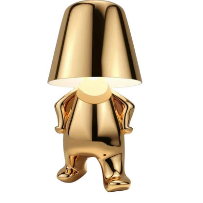 GoldenGrace - Lampe de table statue dorée