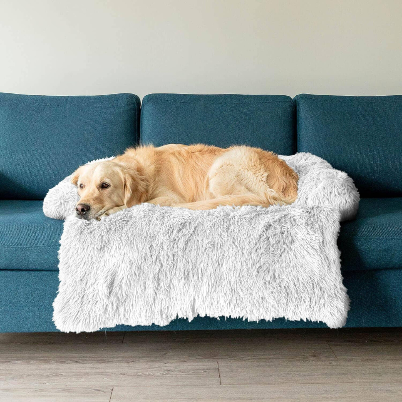 Variant image for Water-Repellent Dog Bed Protector with Soft Vegan Fur – Non-Slip, Comfortable, Suitable for All Dog Sizes-4