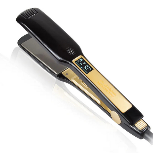EliteHeat - Titanium Flat Iron & Curling Tool with Digital Display