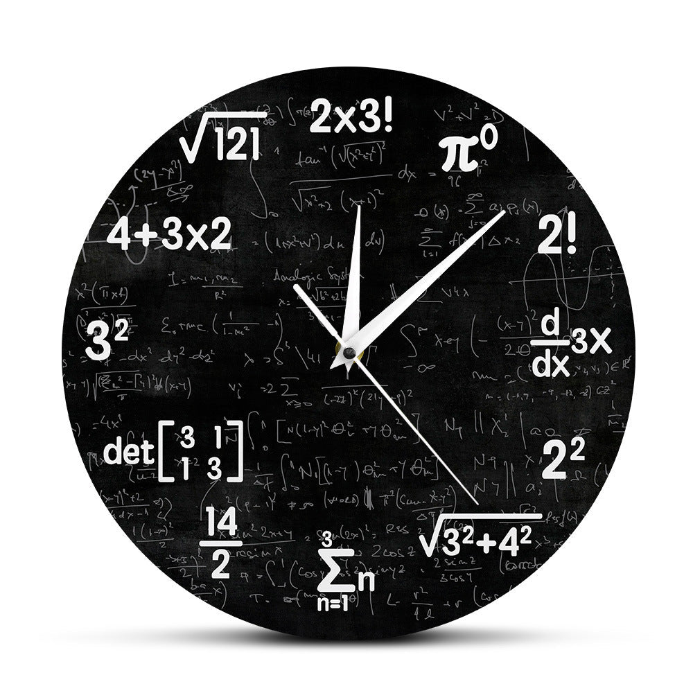 NumeraTime - Geometrische Wanduhr