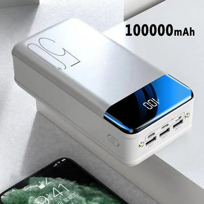 100,000mAh Ultra-High Capacity Power Bank with Super Fast Charging – Portable Charger for Phones, Tablets, and Laptops-3