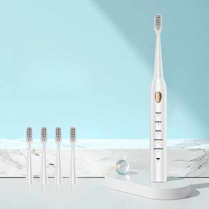 FreshPulse - Rechargeable Toothbrush with Brush Heads