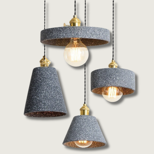 UrbanLume – Modern Cement Hanging Lamp