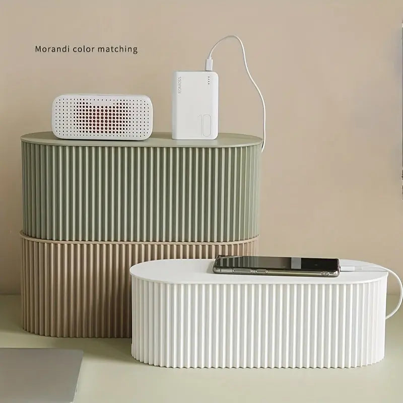 TidyCord - Cable Storage Box for Organization