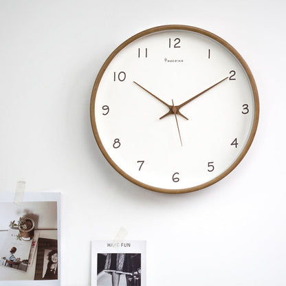 TimberClock - Solid Wood Analog Clock