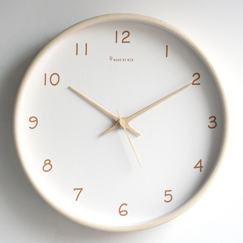 TimberClock - Solid Wood Analog Clock