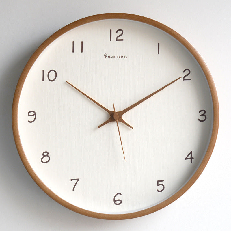 TimberClock - Solid Wood Analog Clock