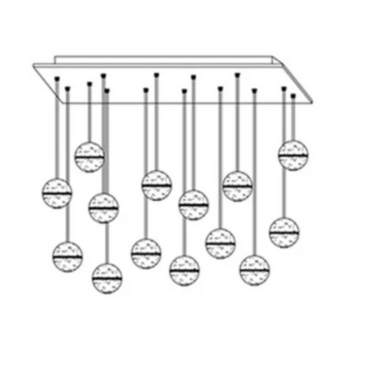 GlowCrystal - Pendellampe