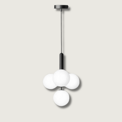 CrystalGlow – Modern Glass and Aluminium Hanging Light