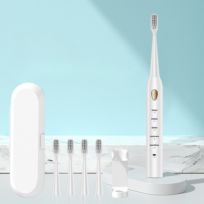FreshPulse - Rechargeable Toothbrush with Brush Heads