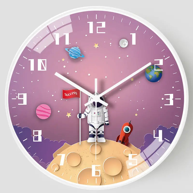 QuietCosmos - Contemporary Wall Clock
