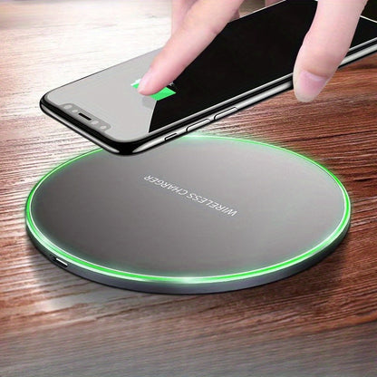 Fast Wireless Charger – 15W Induction Charging Pad for iPhone and Android Devices, Sleek Design, Cable-Free Convenience-1