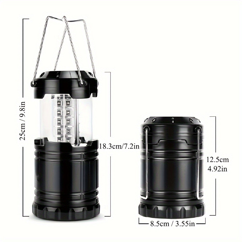 Rechargeable LED Emergency Lights - Foldable Lamp with Adjustable Brightness for Outdoor and Power Outage Use-4