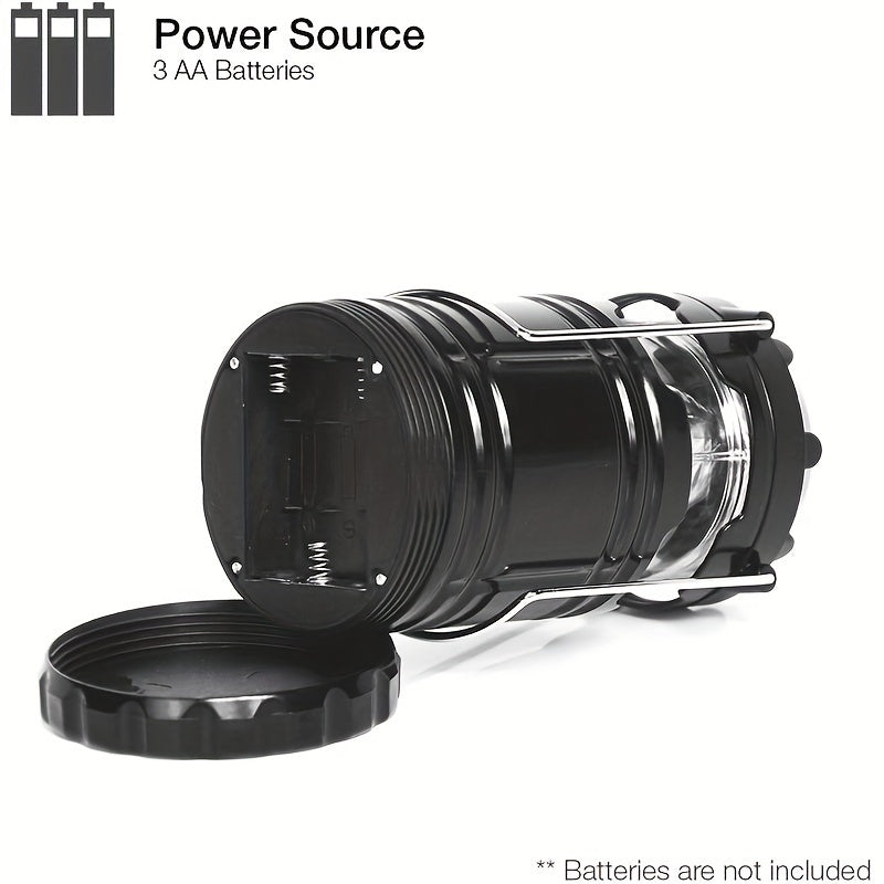 Rechargeable LED Emergency Lights - Foldable Lamp with Adjustable Brightness for Outdoor and Power Outage Use-6