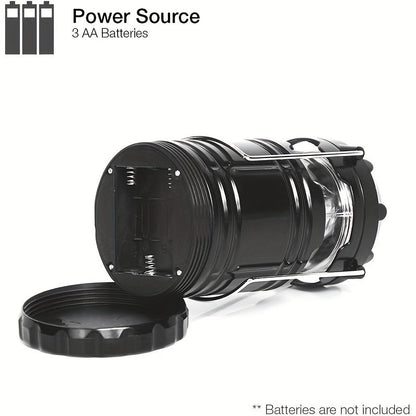 Rechargeable LED Emergency Lights - Foldable Lamp with Adjustable Brightness for Outdoor and Power Outage Use-6