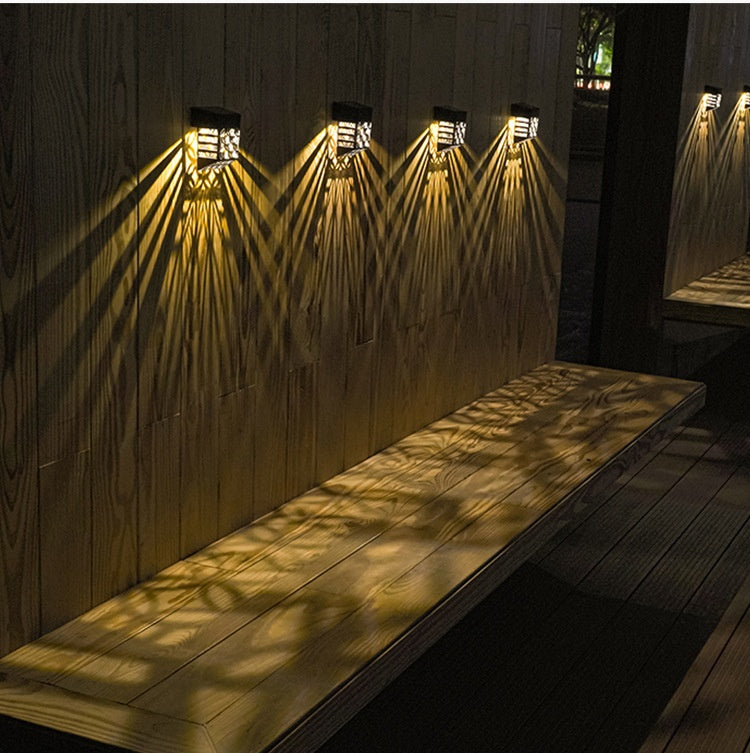 Starlight Silhouette - LED Outdoor Wall Light for Enchanted Garden Decor-3