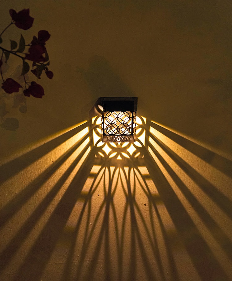 Starlight Silhouette - LED Outdoor Wall Light for Enchanted Garden Decor-4