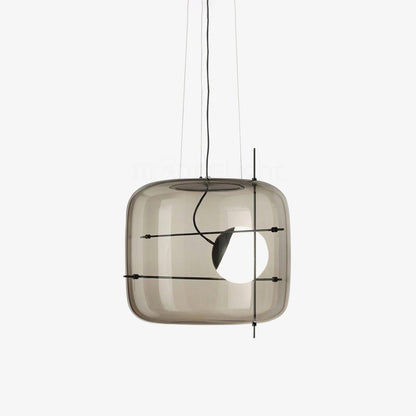 CognacLuxe - Stilfuld Glas Pendellampe
