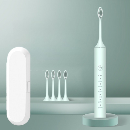 FreshPulse - Rechargeable Toothbrush with Brush Heads