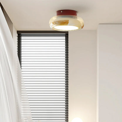 AcrylicGlam – Vintage Akrylowa Lampa Sufitowa