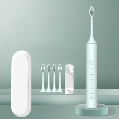 FreshPulse - Rechargeable Toothbrush with Brush Heads