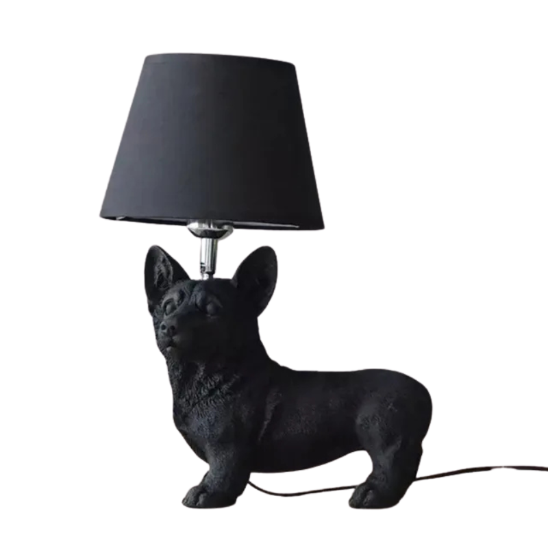 PuppyGlow - Lampe de bureau d'inspiration Art déco