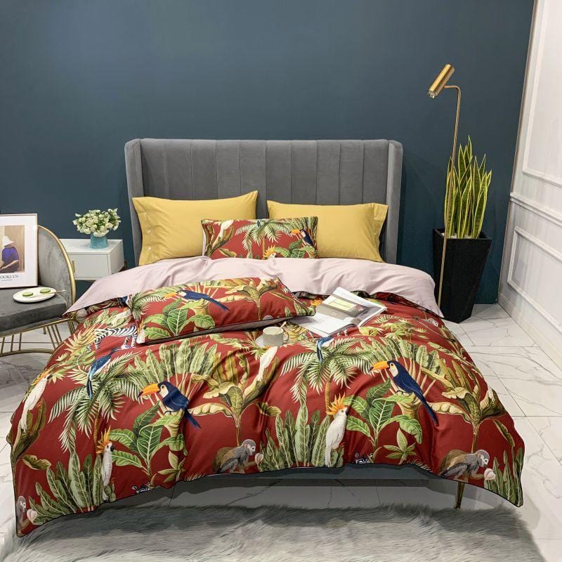 TropicalOasis - Egyptian Cotton Duvet Set