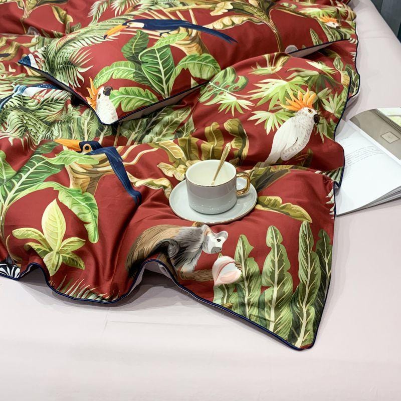 TropicalOasis - Egyptian Cotton Duvet Set