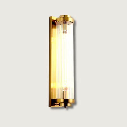 FlareGold – Elegant Gold Wall Light with LED Efficiency