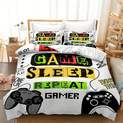 GameQuest - Gamer Themed Bedding Set