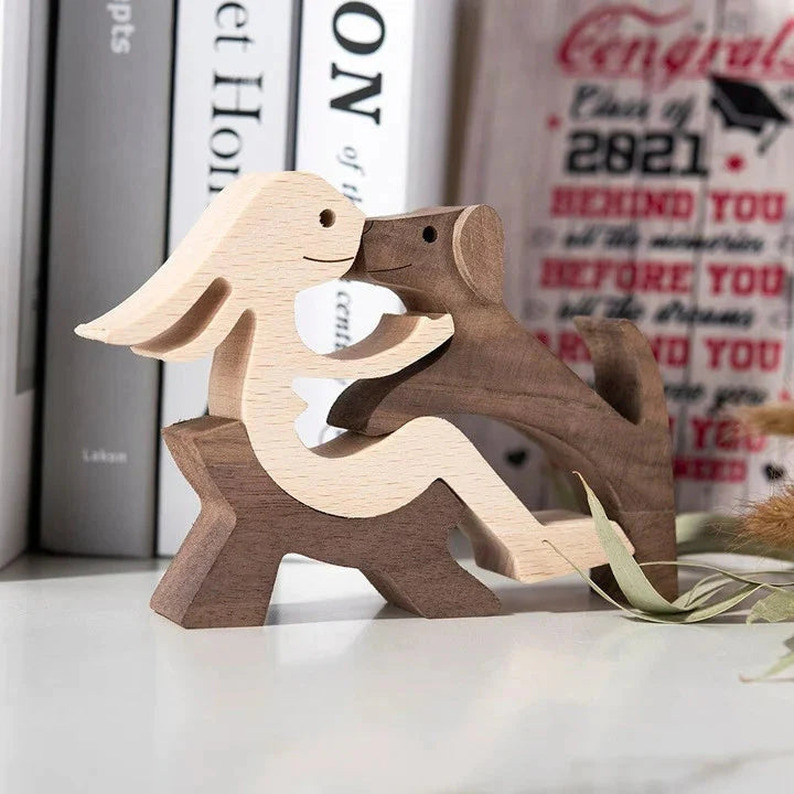 Variant image for Hand-Carved Wooden Animal Figures – Eco-Friendly Home Decor and Unique Gift for Animal Lovers-12