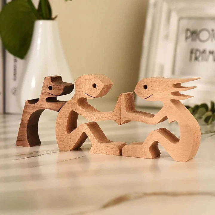Variant image for Hand-Carved Wooden Animal Figures – Eco-Friendly Home Decor and Unique Gift for Animal Lovers-17