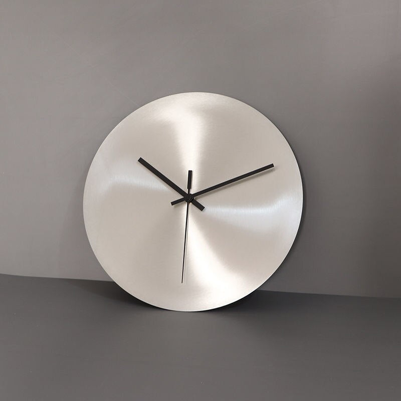 TimeSleek - Modern Stainless Steel Wall Clock